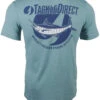 TackleDirect Marlin Short Sleeve T-Shirt - Heather Ocean Blue - Small 2 TackleDirect Marlin Short Sleeve T-Shirt - Heather Ocean Blue - Small -Fishing Equipment Store tackledirect marlin short sleeve t shirt heather ocean blue s 85359.1671653760