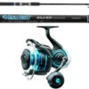 TackleDirect SALTISTMQ5000D-H/TDSSJ631M Silver Hook Jigging Combo