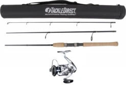 TackleDirect Silver Hook/Shimano STC3000XGFL Stradic FL Travel Combo