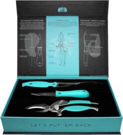 Toadfish Coastal Kitchen Collection - Oyster Shrimp Crab Tool Set