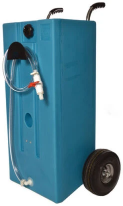 Todd P93-2408 Water Caddy Portable 28 Gallons (Gravity) - Blue