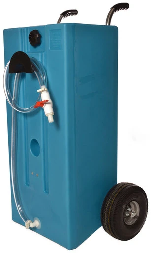 Todd P93-2408 Water Caddy Portable 28 Gallons (Gravity) - Blue 3 Todd P93-2408 Water Caddy Portable 28 Gallons (Gravity) - Blue