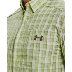 Under Armour Mens Drift Tide 2.0 Plaid Short Sleeve -Fishing Equipment Store under armour mens drift tide 20 plaid short sleeve 86785.1665242902