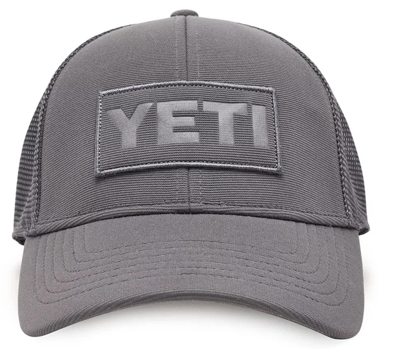 YETI Grey On Grey Patch Trucker Hat 4 YETI Grey On Grey Patch Trucker Hat - Image 2