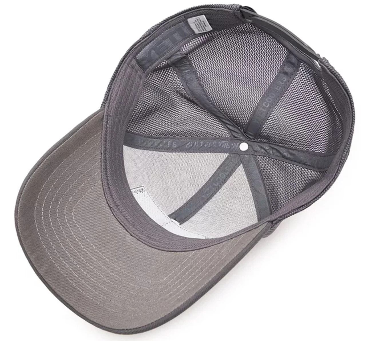 YETI Grey On Grey Patch Trucker Hat 6 YETI Grey On Grey Patch Trucker Hat - Image 4