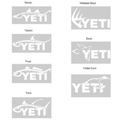 YETI Sportsman Decal 8 YETI Sportsman Decal -Fishing Equipment Store yeti ysd sportsmans decal 18087.1651348584